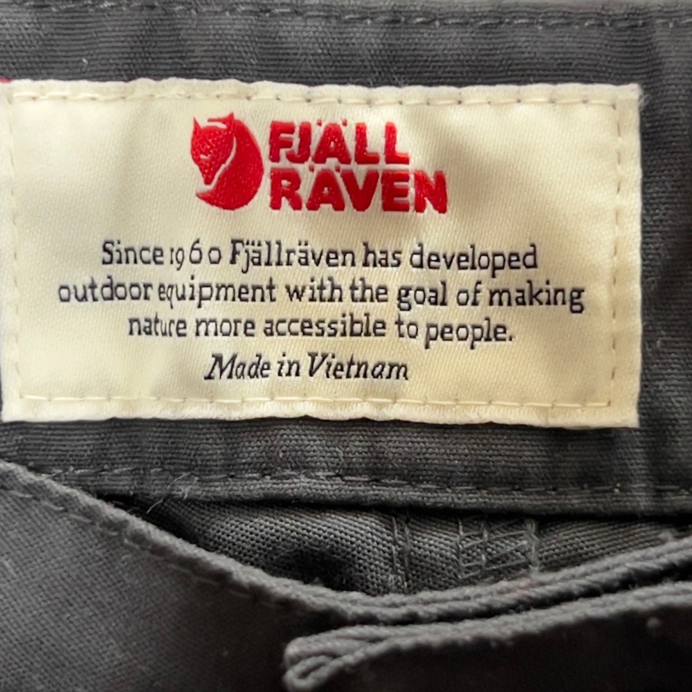 Fjallraven Karl Pro Trousers Mens 37 Dark Grey G-1000 Hiking Pants 82511 - Picture 2 of 16